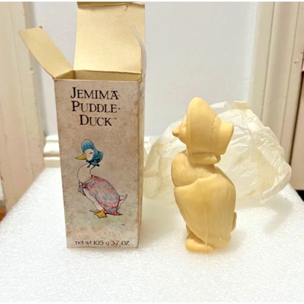 Crabtree & Evelyn Jemima Puddle-Duck Soap Kids 3.7oz Cream NEW Vintage 1982‎ Box